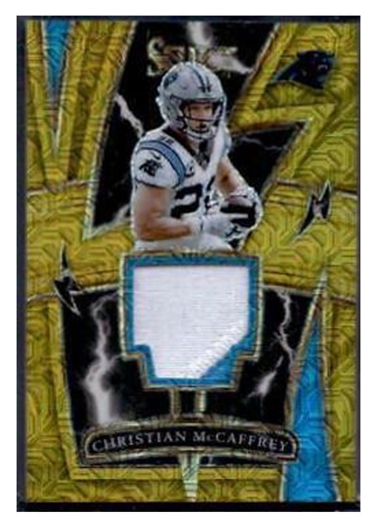 2021 Panini Select Base Set Christian McCaffrey #307 card