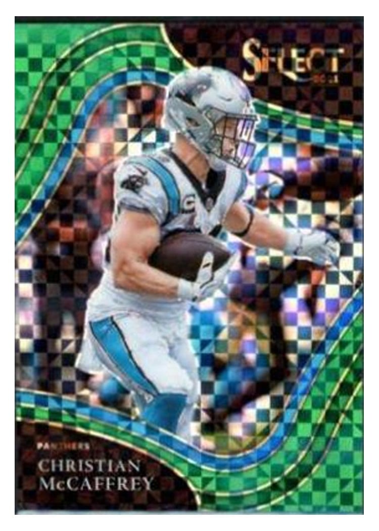 2021 Panini Select Base Set Christian McCaffrey #307 card