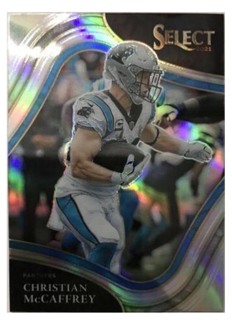 2021 Panini Select Base Set Christian McCaffrey #307 card