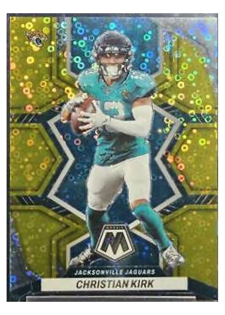 2022 Panini Mosaic Base Set Christian McCaffrey #28 card