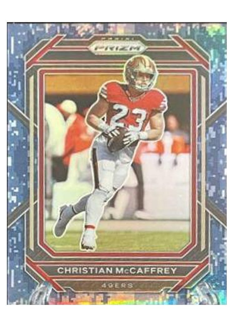 2022 Panini Prizm Base Set Christian McCaffrey #40 card