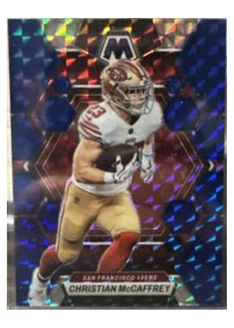 2023 Panini Mosaic Base Set Christian McCaffrey #213 card