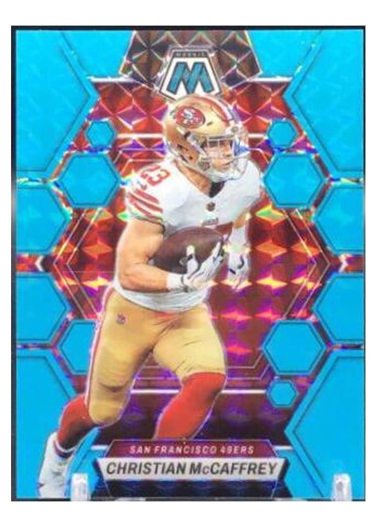 2023 Panini Mosaic Base Set Christian McCaffrey #213 card