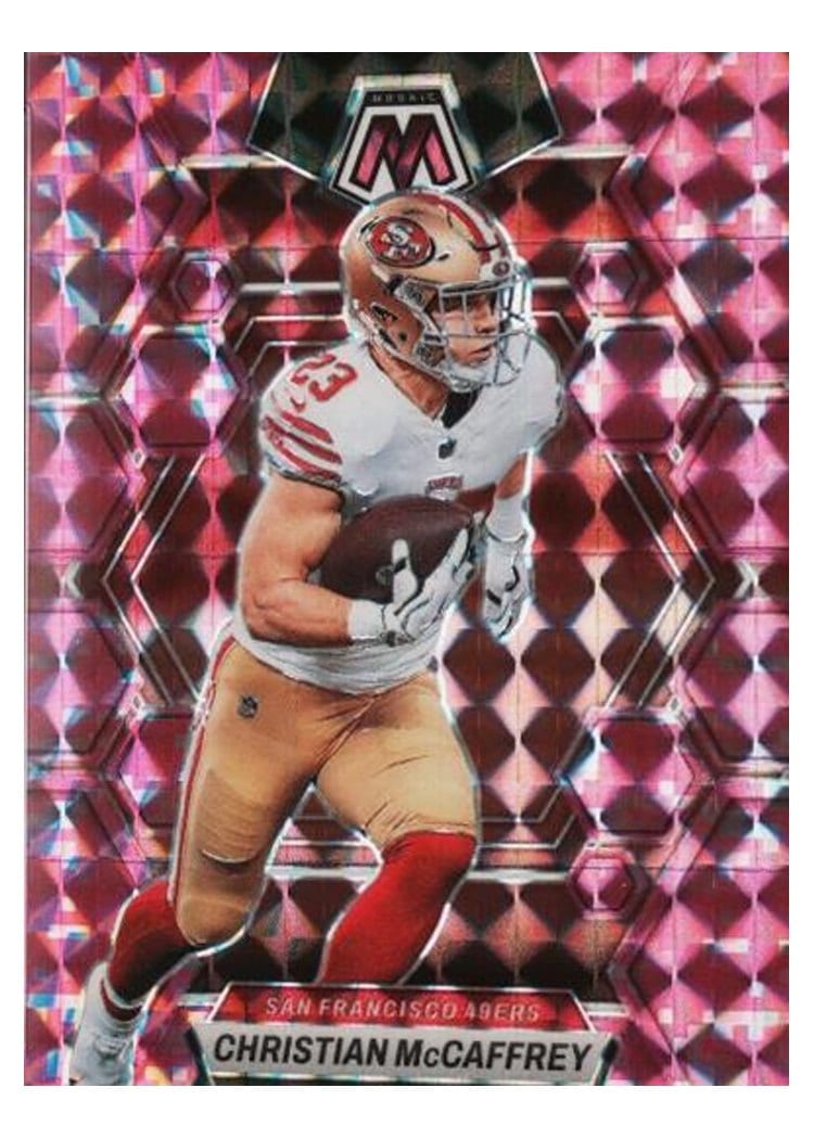 2023 Panini Mosaic Base Set Christian McCaffrey #213 card