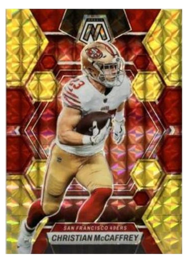 2023 Panini Mosaic Base Set Christian McCaffrey #213 card