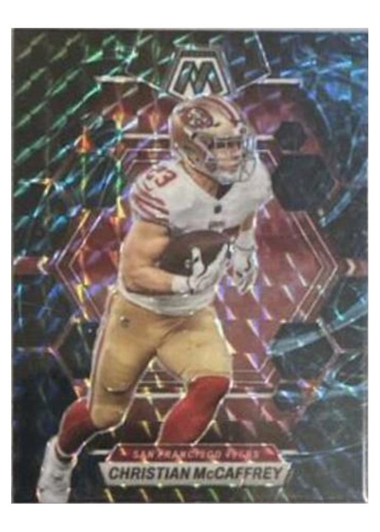 2023 Panini Mosaic Base Set Christian McCaffrey #213 card