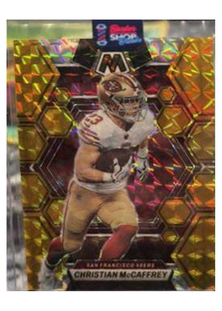 2023 Panini Mosaic Base Set Christian McCaffrey #213 card