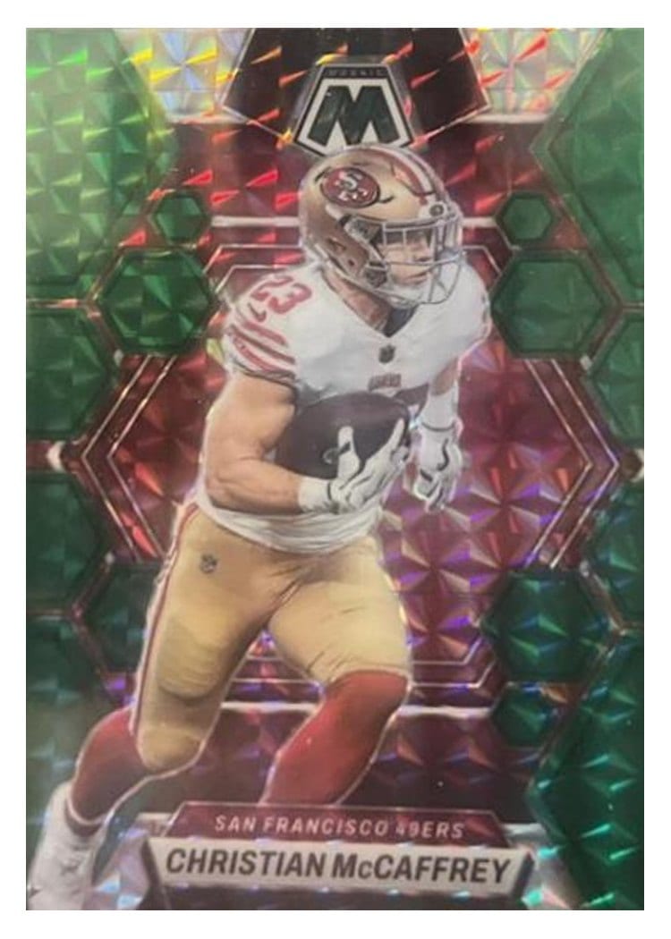 2023 Panini Mosaic Base Set Christian McCaffrey #213 card