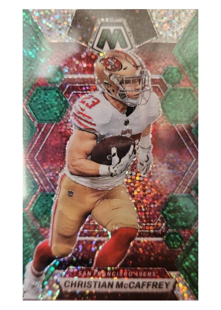 2023 Panini Mosaic Base Set Christian McCaffrey #213 card