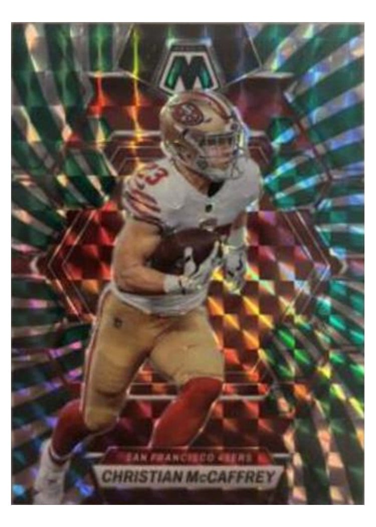 2023 Panini Mosaic Base Set Christian McCaffrey #213 card