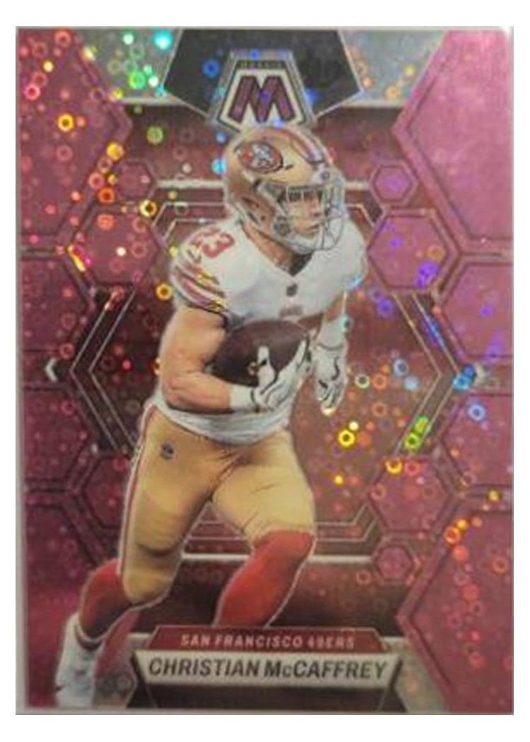 2023 Panini Mosaic Base Set Christian McCaffrey #213 card