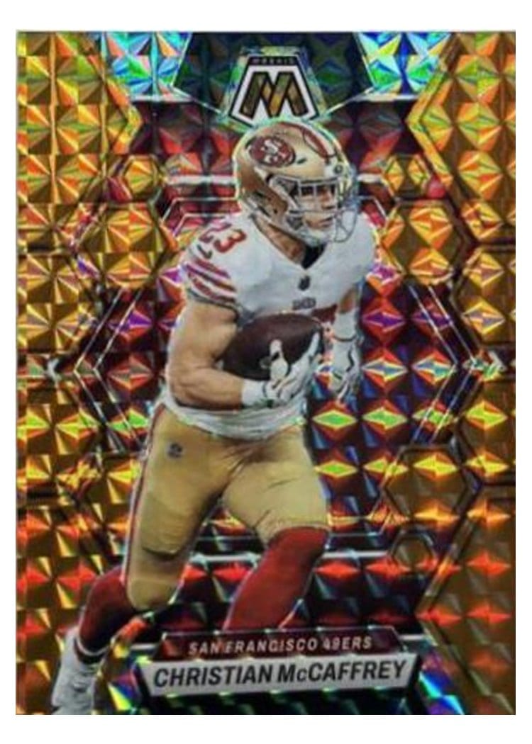 2023 Panini Mosaic Base Set Christian McCaffrey #213 card