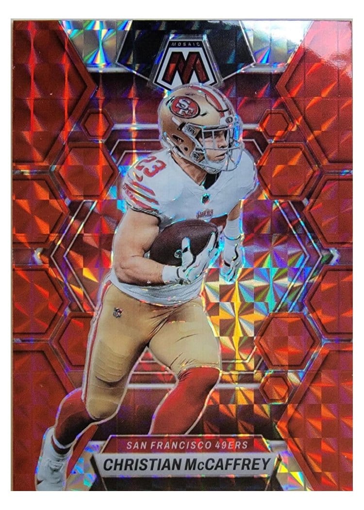 2023 Panini Mosaic Base Set Christian McCaffrey #213 card