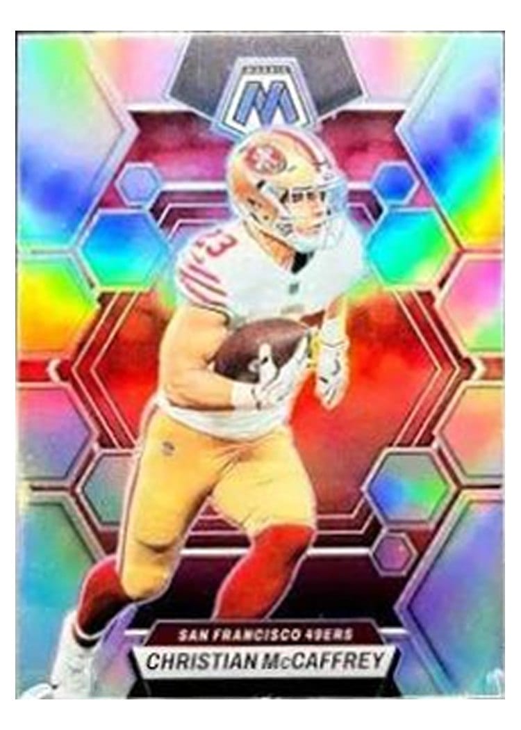 2023 Panini Mosaic Base Set Christian McCaffrey #213 card