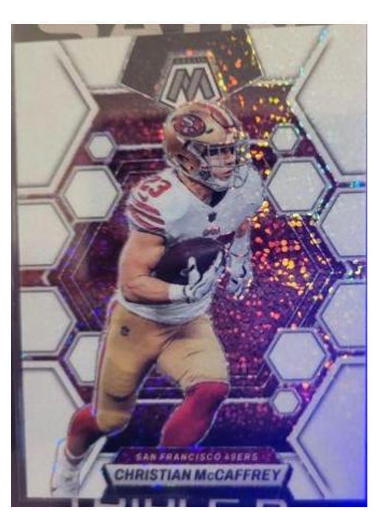 2023 Panini Mosaic Base Set Christian McCaffrey #213 card
