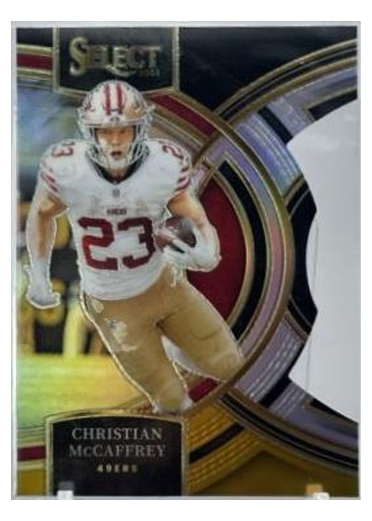 2023 Panini Select Base Set Christian McCaffrey #145 card