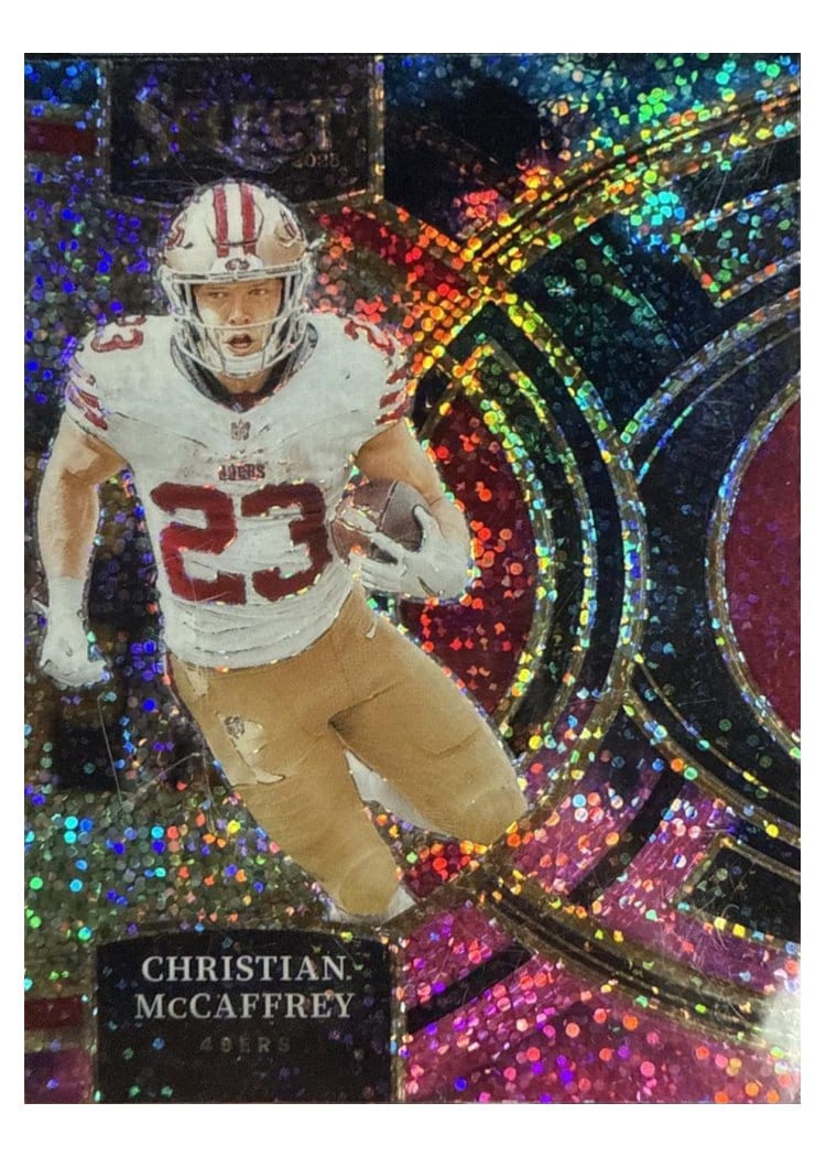 2023 Panini Select Base Set Christian McCaffrey #145 card