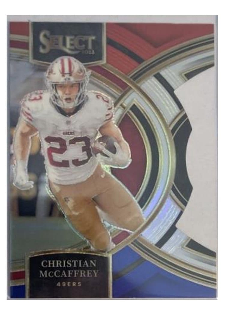 2023 Panini Select Base Set Christian McCaffrey #145 card