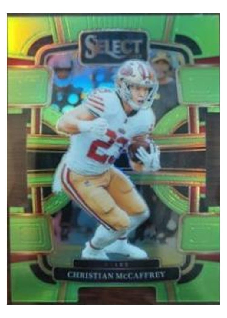 2023 Panini Select Base Set Christian McCaffrey #145 card