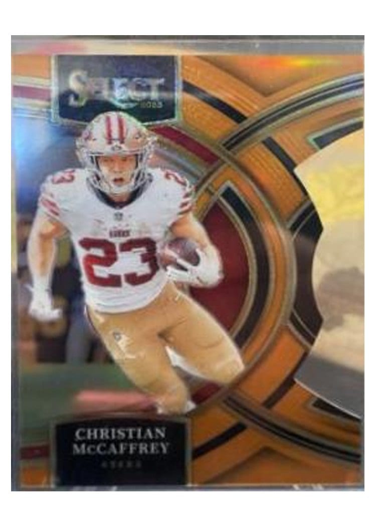 2023 Panini Select Base Set Christian McCaffrey #145 card