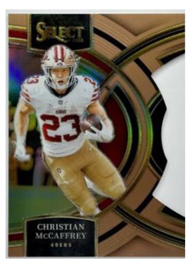 2023 Panini Select Base Set Christian McCaffrey #145 card