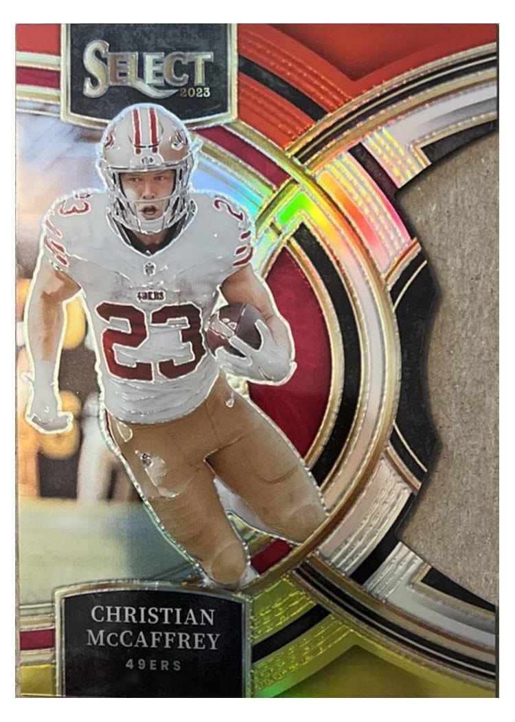 2023 Panini Select Base Set Christian McCaffrey #145 card
