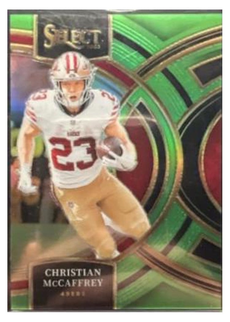 2023 Panini Select Base Set Christian McCaffrey #145 card