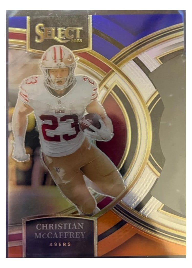 2023 Panini Select Base Set Christian McCaffrey #145 card