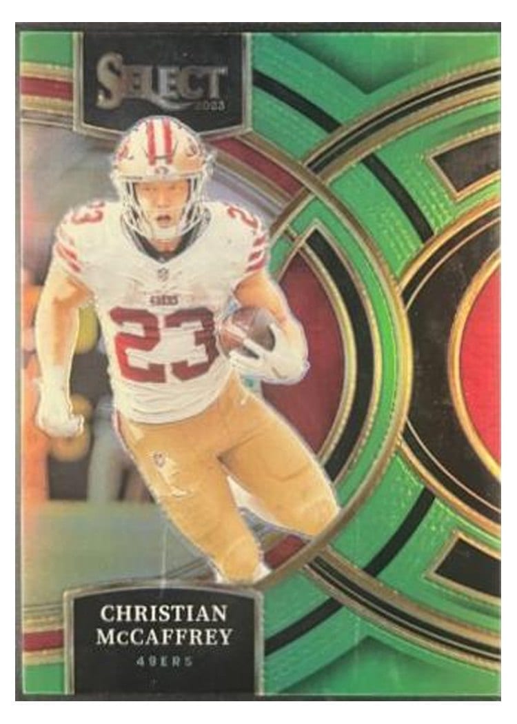 2023 Panini Select Base Set Christian McCaffrey #145 card