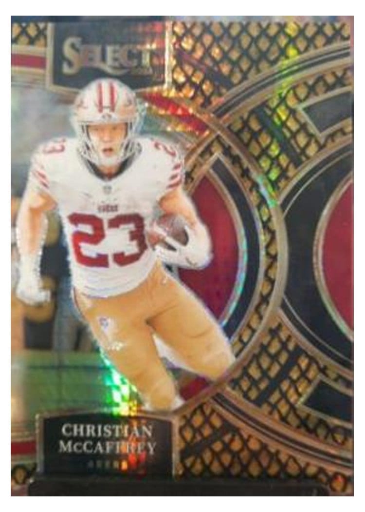 2023 Panini Select Base Set Christian McCaffrey #145 card
