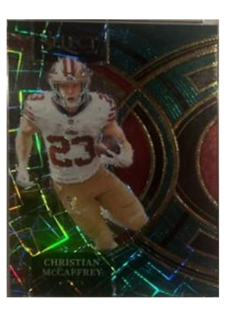 2023 Panini Select Base Set Christian McCaffrey #145 card
