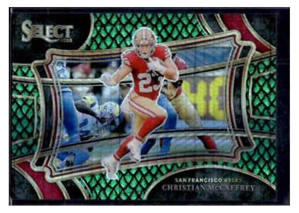 2023 Panini Select Base Set Christian McCaffrey #382 card