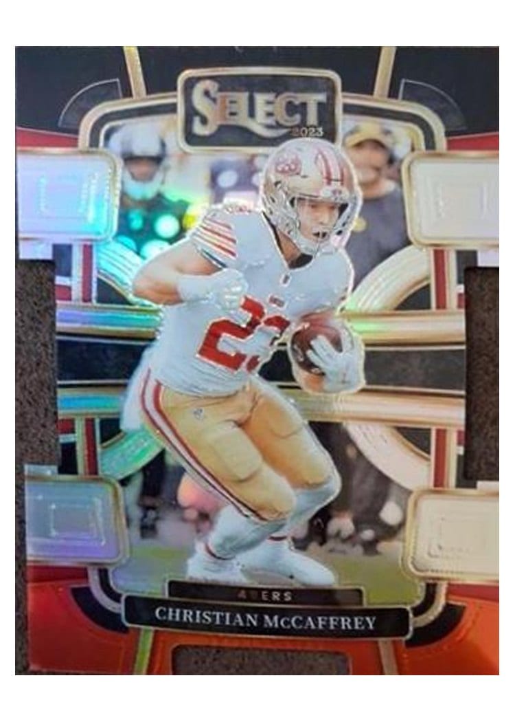 2023 Panini Select Base Set Christian McCaffrey #88 card