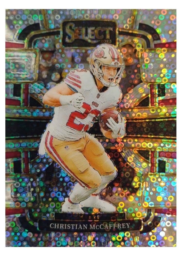2023 Panini Select Base Set Christian McCaffrey #88 card