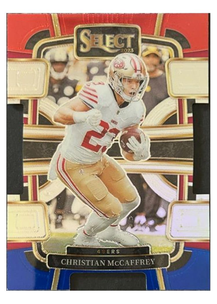 2023 Panini Select Base Set Christian McCaffrey #88 card