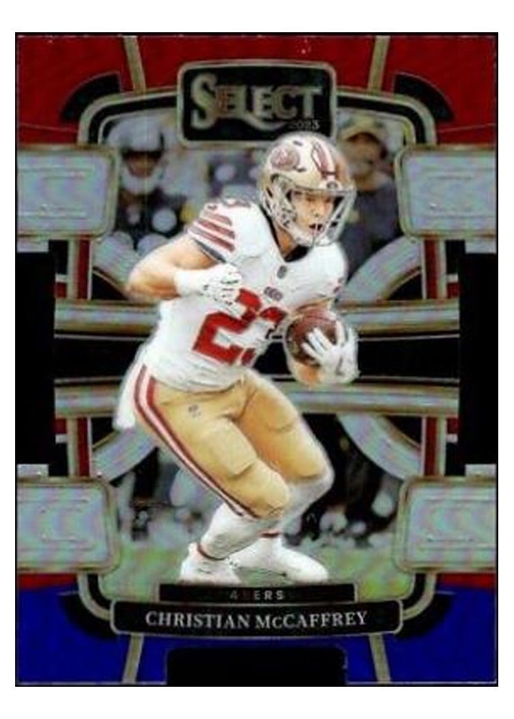 2023 Panini Select Base Set Christian McCaffrey #88 card