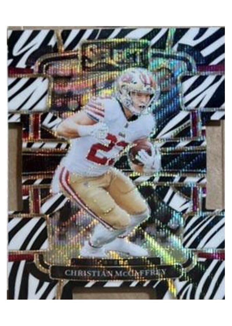 2023 Panini Select Base Set Christian McCaffrey #88 card