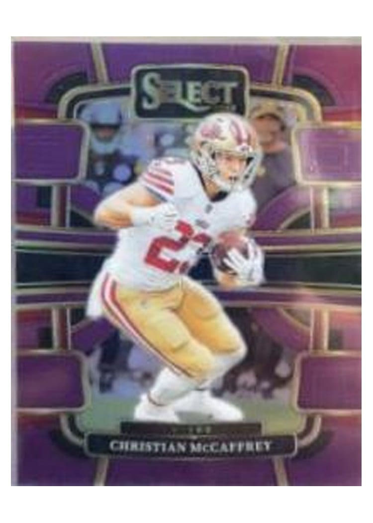 2023 Panini Select Base Set Christian McCaffrey #88 card