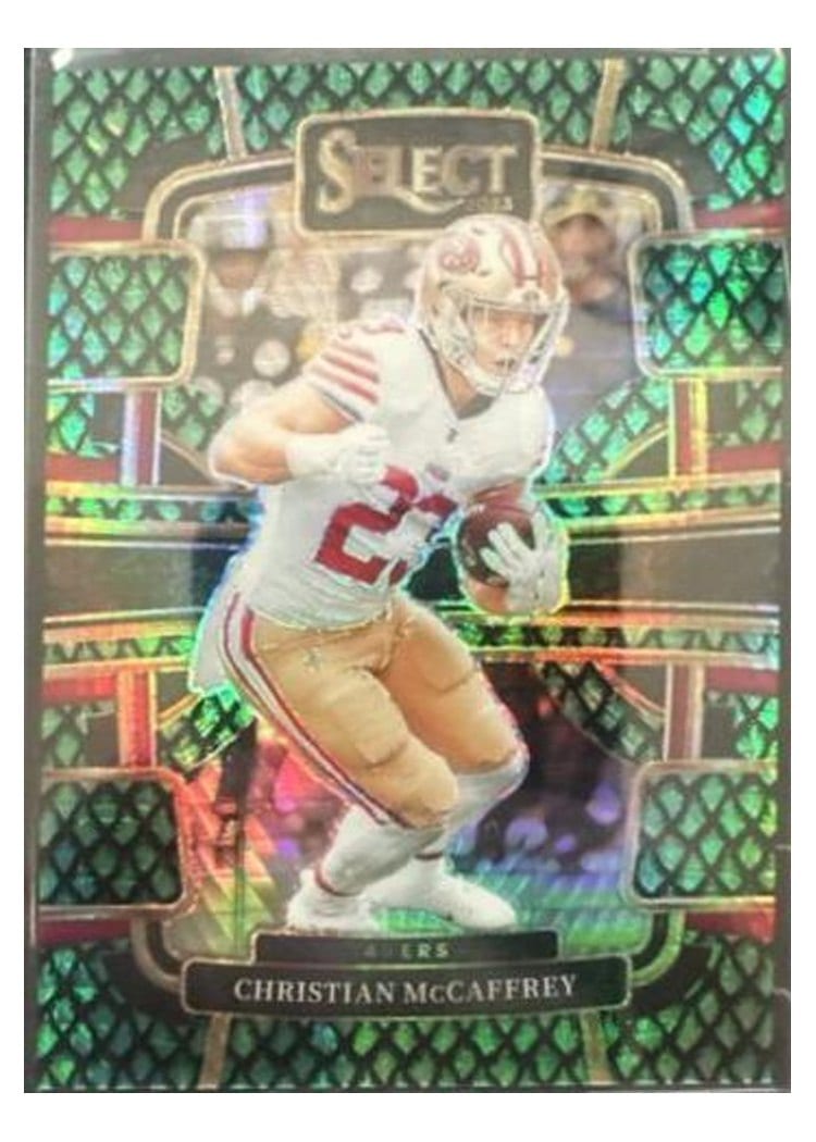 2023 Panini Select Base Set Christian McCaffrey #88 card