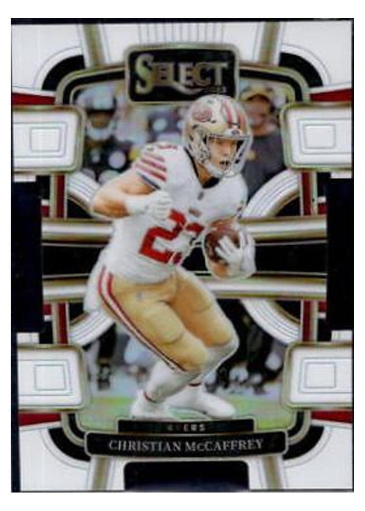 2023 Panini Select Base Set Christian McCaffrey #88 card