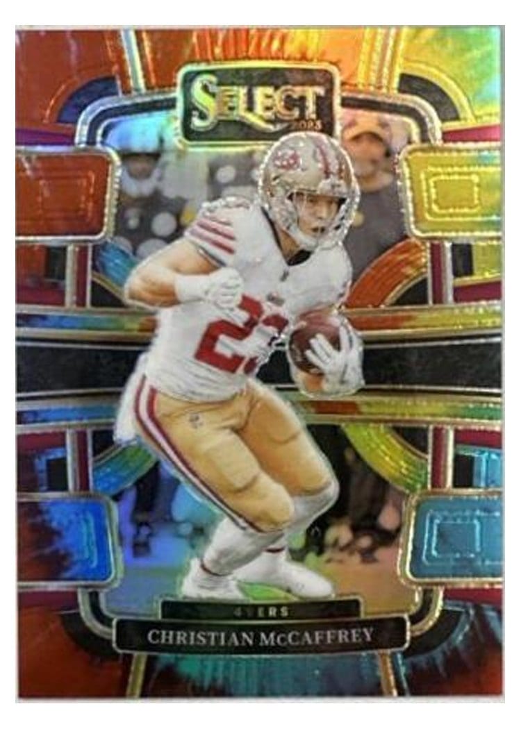 2023 Panini Select Base Set Christian McCaffrey #88 card