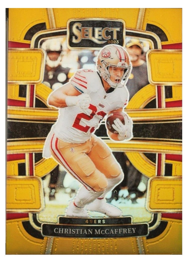 2023 Panini Select Base Set Christian McCaffrey #88 card