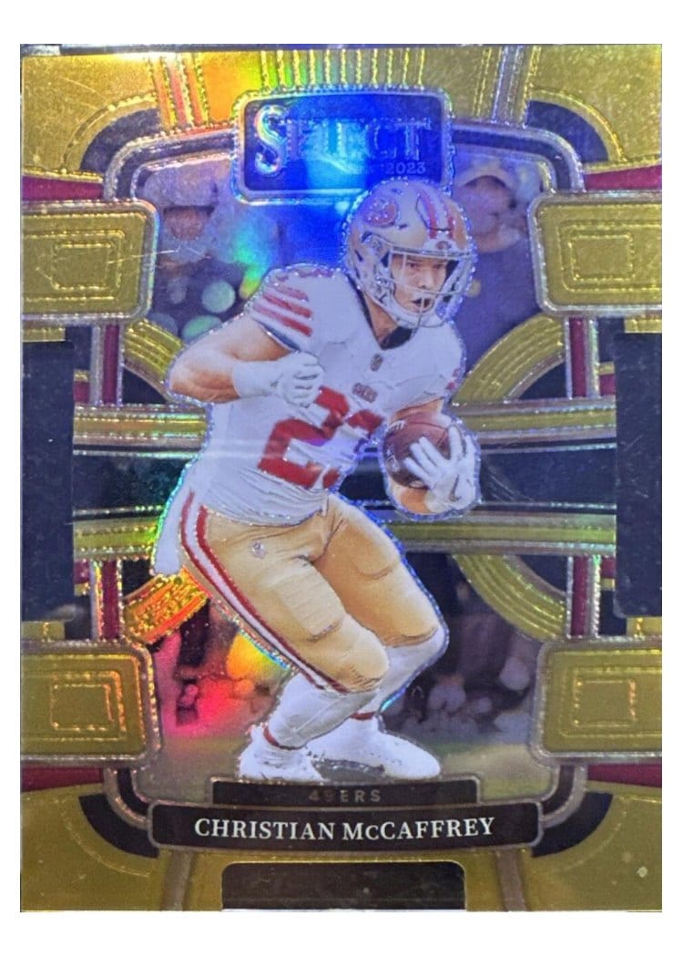 2023 Panini Select Base Set Christian McCaffrey #88 card