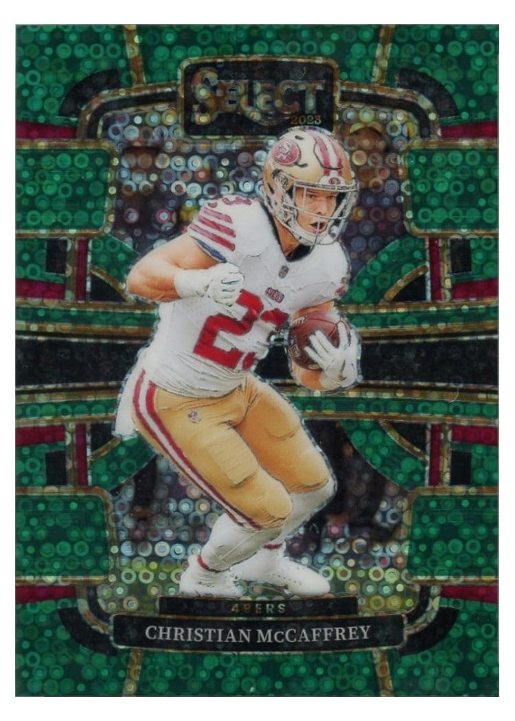 2023 Panini Select Base Set Christian McCaffrey #88 card
