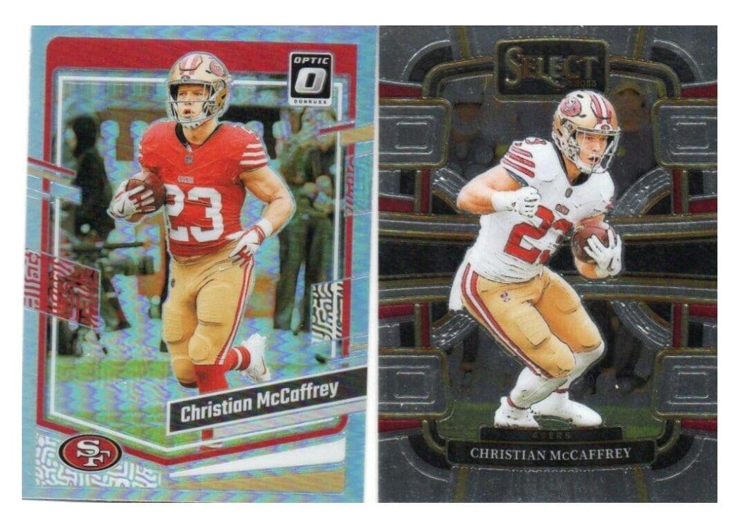 2023 Panini Select Base Set Christian McCaffrey #88 card