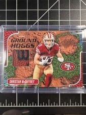 2024 Panini Absolute Ground Hoggs Materials Christian McCaffrey #GHM-CMY card