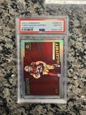 2024 Panini Luminance Animation Christian McCaffrey #ANI-CMY card