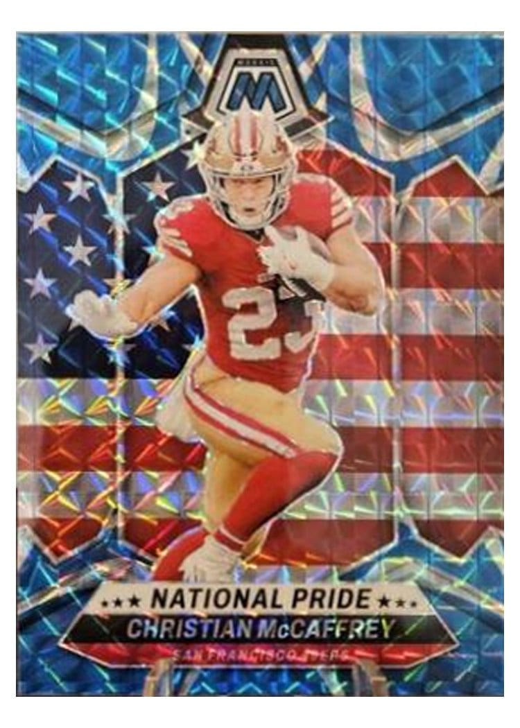 2024 Panini Mosaic Christian McCaffrey #256 card