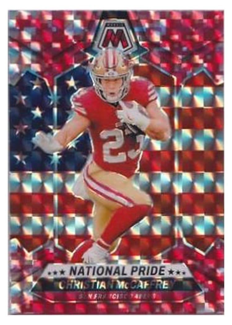 2024 Panini Mosaic Christian McCaffrey #256 card