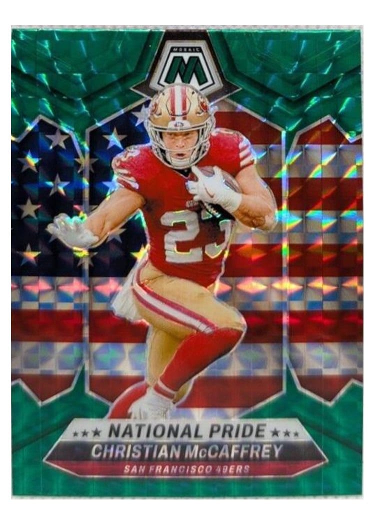2024 Panini Mosaic Christian McCaffrey #256 card